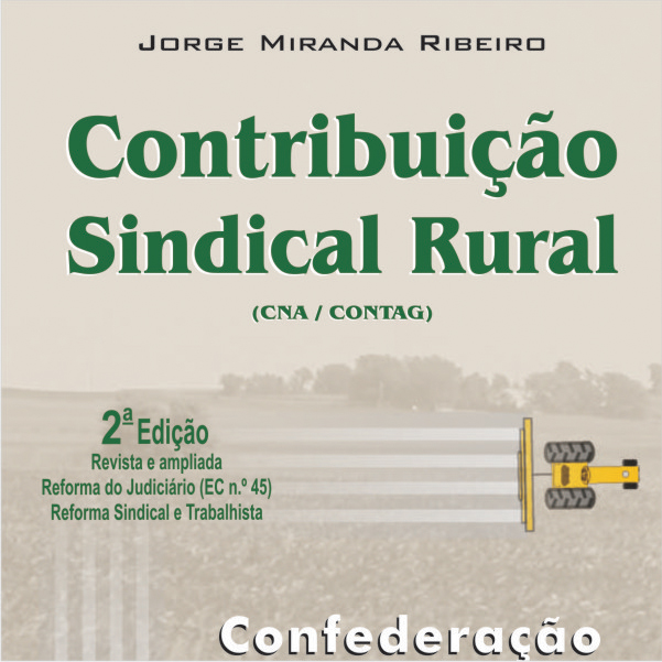 Capa do Livro: Contribuição Sindical Rural