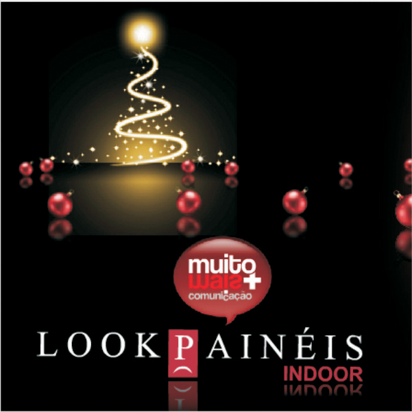 Mídia Indoor para Look Painéis natal 2010